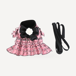 Tweed Harness dog dress inspired by Chanel view 9