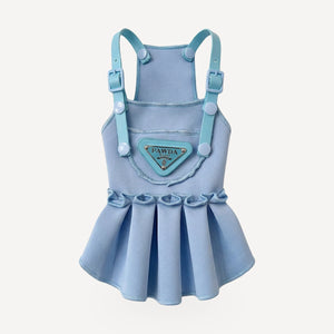 Triangle dog dress inspired by Prada view 6