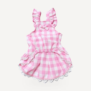 Pink Pupparazzi Designer dog dress view 2