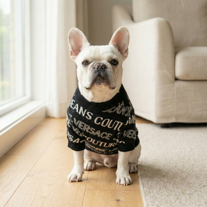 Pawsace Couture Text Sweater