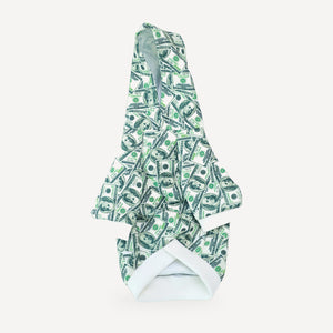 Pupreme Money Print Hoodie product view