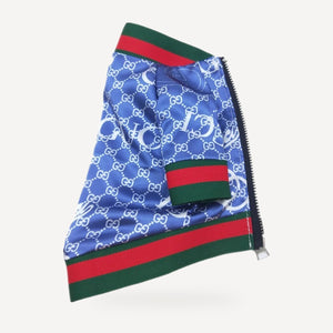Pawcci Blue Satin Track Jacket product view