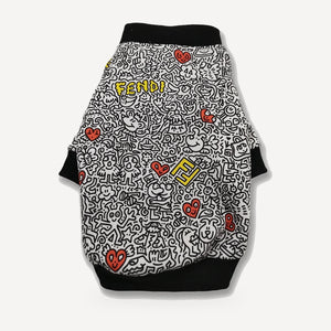 Furdi Doodle Heart Sweater