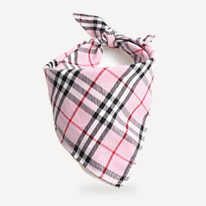 Check dog bandana inspired by Burberry view 3