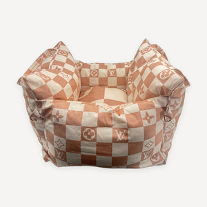 Saint Pawrent Monogram Dog dog bed view 3