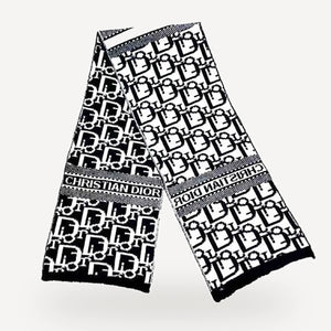 Oblique Skinny dog scarf inspired by Dior