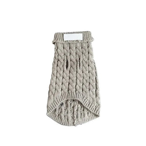 Stone Pawland Cable Knit Sweater