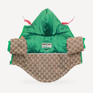 Pawcci Green Hooded Jacket product view