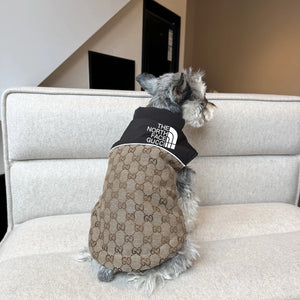 TDF x Pawcci Zip Vest on a dog