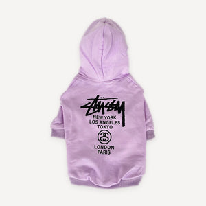 Scruffy World Tour dog hoodie view 7