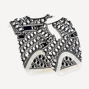 Oblique Knit dog tank inspired by Dior view 3