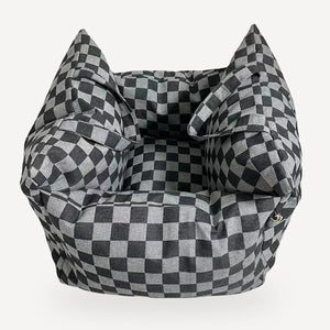Monogram Square Dog dog bed inspired by Fendi view 4