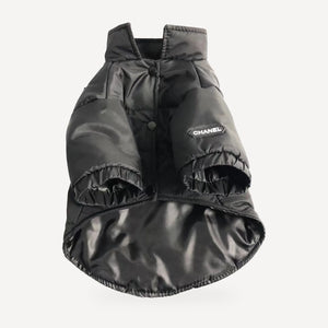 Chewnel Black Puffer Jacket product view