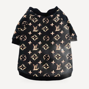 Chewy V Gold Monogram Zip Jacket product view