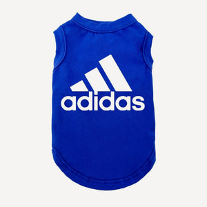 Logo dog tank inspired by Adidas view 3
