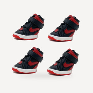 dog sneakers inspired by Jordan view 5