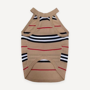 Icon Stripe dog dress inspired by Burberry view 3