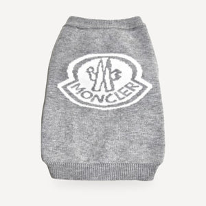 Logo dog sweater inspired by Moncler view 4