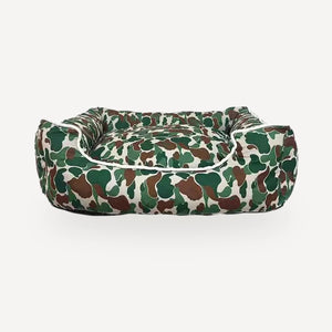 Camo Dog dog bed view 4