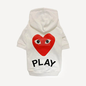 Play dog hoodie inspired by Comme des Garcons