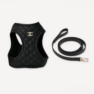 Harness & Leash dog set inspired by Chanel view 6