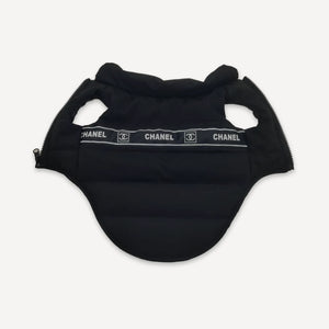 Logo Band dog vest inspired by Chanel view 7