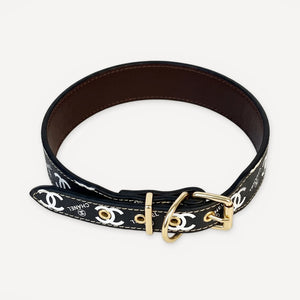 Logo Leather Walking dog set inspired by Chanel view 6
