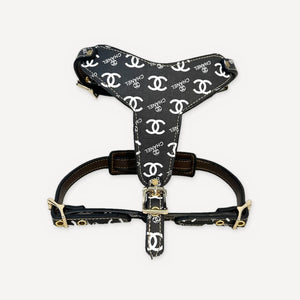 Logo Leather Walking dog set inspired by Chanel view 4