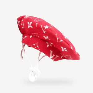 Classic dog beret inspired by Louis Vuitton view 19