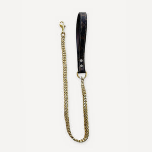 Gold Chain Leather Walking dog set inspired by Louis Vuitton view 33
