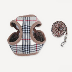 Monogram Harness & Leash dog set inspired by Louis Vuitton view 3