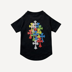 Cross dog tee inspired by Chrome Hearts view 5