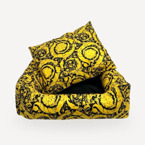 Couture Floral Dog dog bed