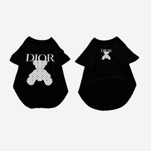 Dazzling Fur dog tee inspired by Dior