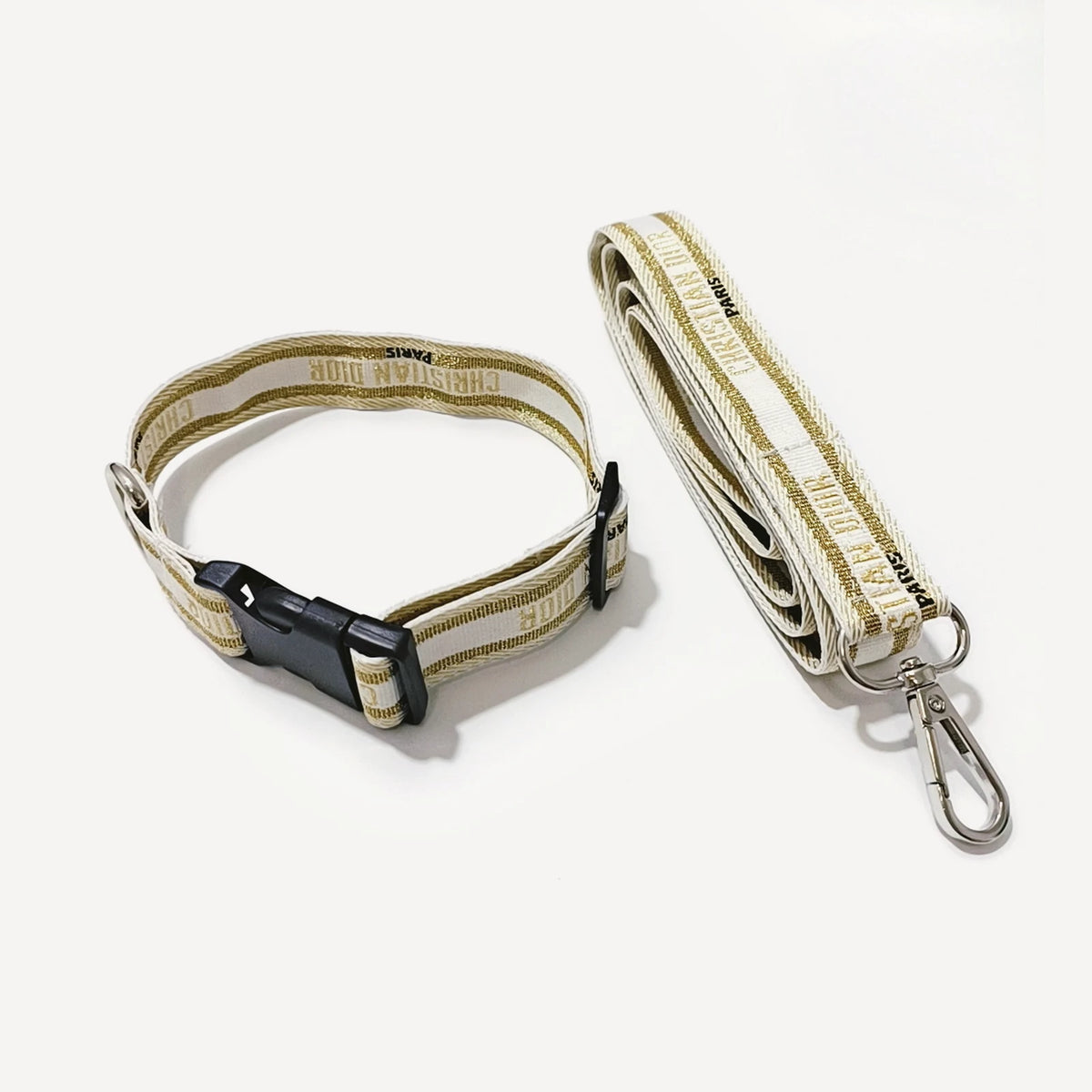 Dreamy Collar Harness Leash dog set inspired by Dior view 2