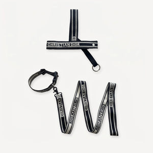 Harness Walking dog set inspired by Dior view 5