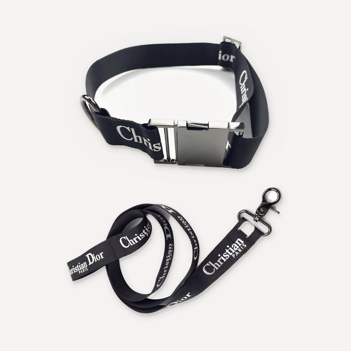 Logo Walking dog set inspired by Dior view 4