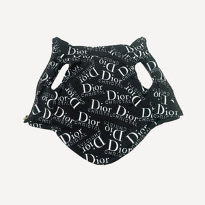 Oblique dog vest inspired by Dior view 4