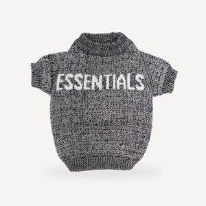 Essentials Knit dog set inspired by Fear of God view 2