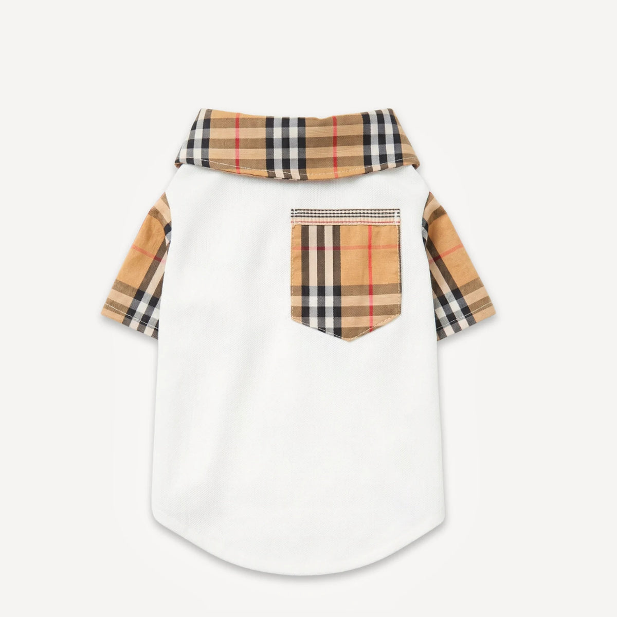 Check Polo dog dress inspired by Burberry view 2