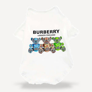 Multi Bear dog tee inspired by Burberry view 5