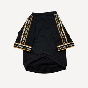 Roma dog sweatshirt inspired by Fendi