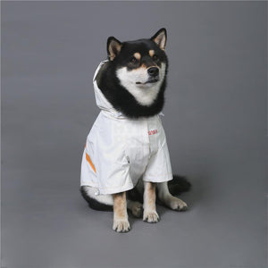 Nasa 3m Reflective dog windbreaker view 2