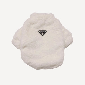 Faux Fur dog jacket inspired by Prada view 5