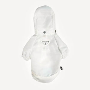 Waterproof dog windbreaker inspired by Prada view 3