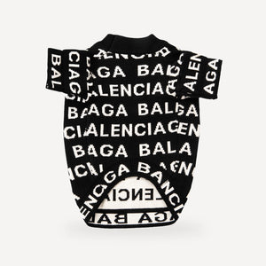 All Over Logo dog sweater inspired by Balenciaga view 5