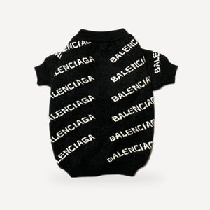 Allover dog sweater inspired by Balenciaga view 4
