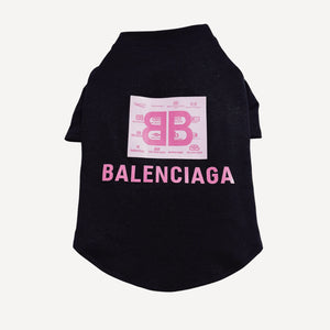 Bb Monogram dog tee inspired by Balenciaga view 5