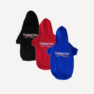 Cotton dog hoodie inspired by Balenciaga view 4