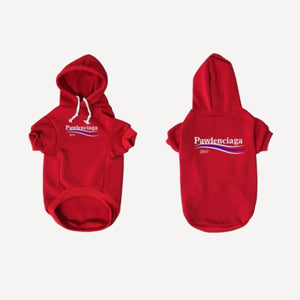 Cotton dog hoodie inspired by Balenciaga view 9